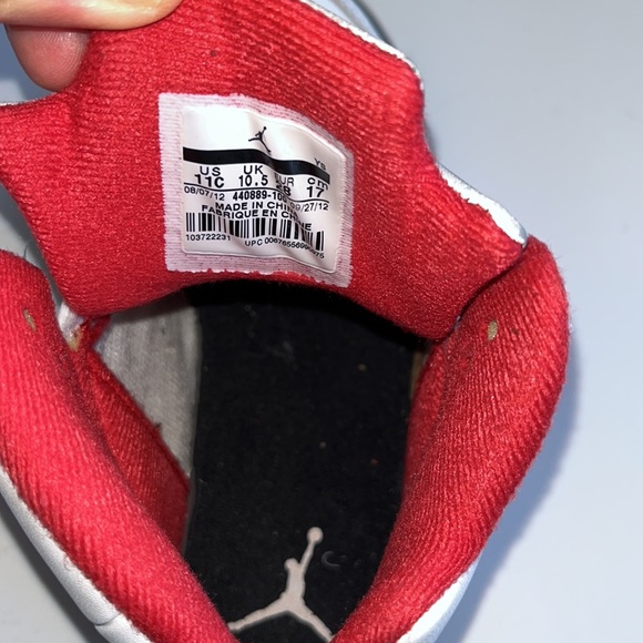 Nike Air Jordan 5 retro kids, fire red/white/blk - Picture 8 of 10